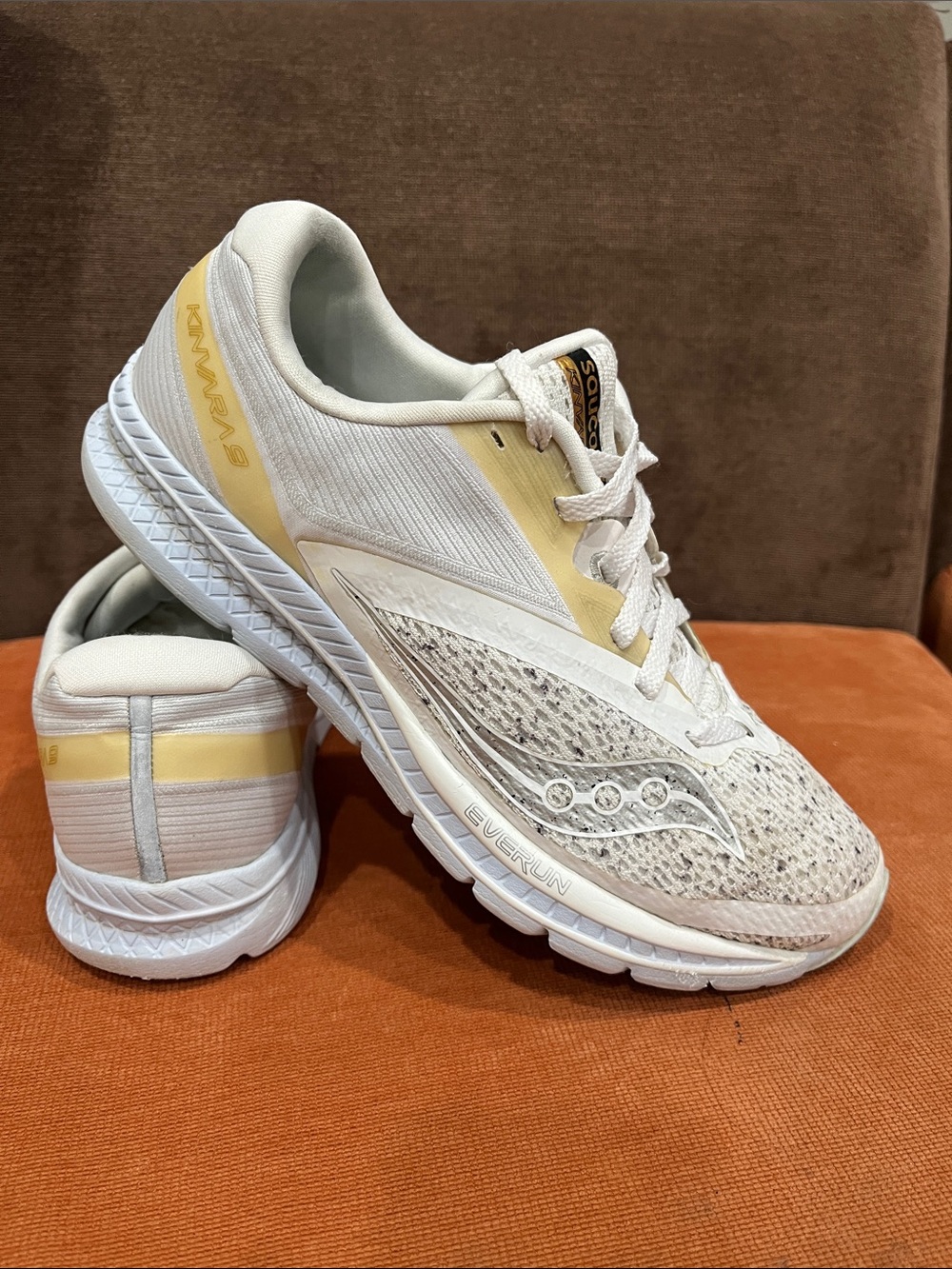 Saucony Everun Silver grey White size 8.5 US